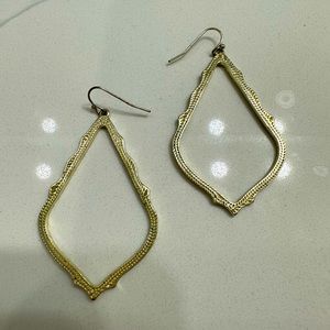 Kendra Scott Gold Sophee Drop Earrings